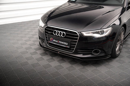 Audi A6 C7 Frontspoiler - Frontlippe V.1 Maxton Design 