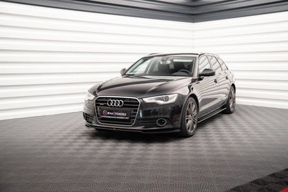 Audi A6 C7 Frontspoiler - Frontlippe V.1 Maxton Design 