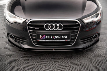 Audi A6 C7 Frontspoiler - Frontlippe V.1 Maxton Design 