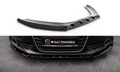 Audi A6 C7 Frontspoiler - Frontlippe V.2 Maxton Design 