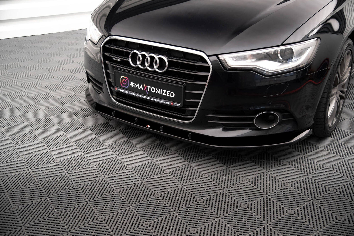 Audi A6 C7 Frontspoiler - Frontlippe V.3 Maxton Design 