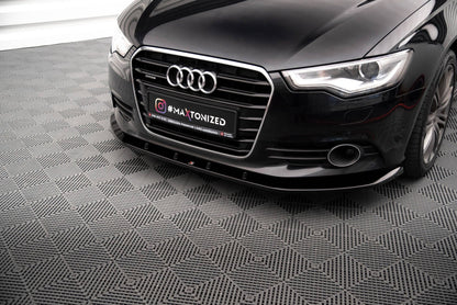 Audi A6 C7 Frontspoiler - Frontlippe V.3 Maxton Design 