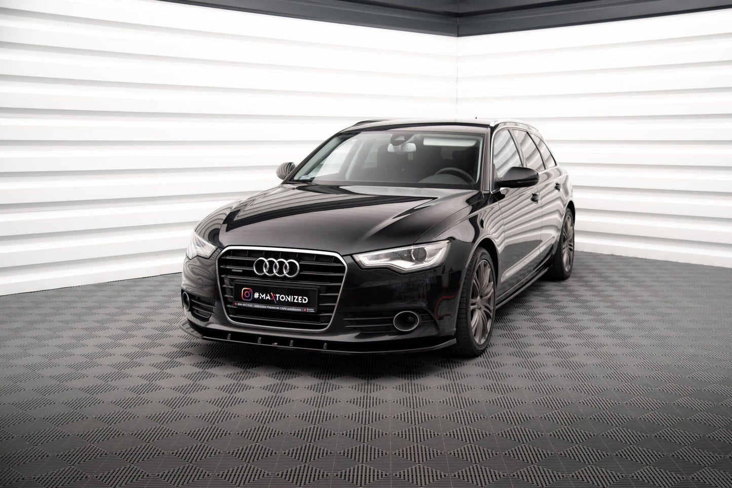 Audi A6 C7 Frontspoiler - Frontlippe V.3 Maxton Design 