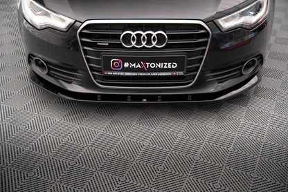 Audi A6 C7 Frontspoiler - Frontlippe V.3 Maxton Design 