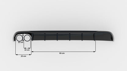 Audi A6 C7 Heck Diffusor OO- Maxton Design 