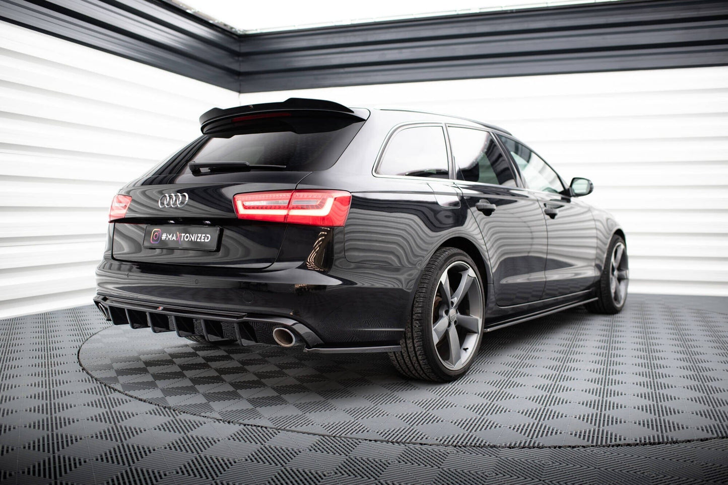 Audi A6 C7 Heck Flaps V.3 Maxton Design 