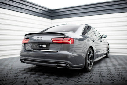 Audi A6 C7 Limousine Heck Spoiler Maxton Design 