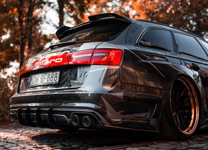 Audi A6 C7 S-Line Avant Heck Dachspoiler Maxton Design 