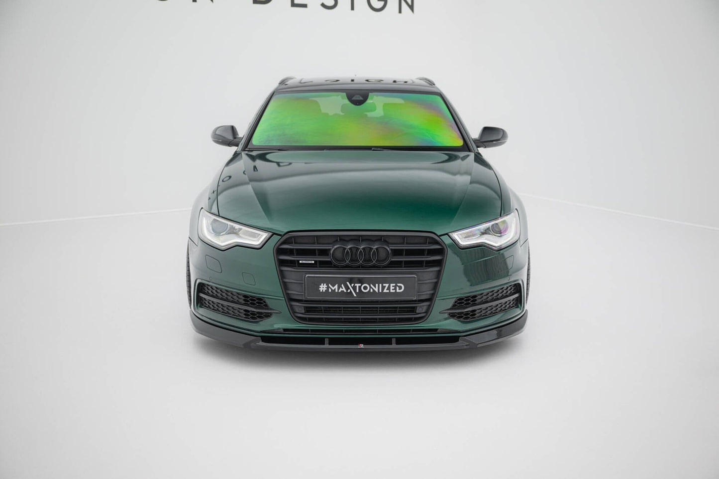 Audi A6 C7 S-Line Frontspoiler - Frontlippe Maxton Design 