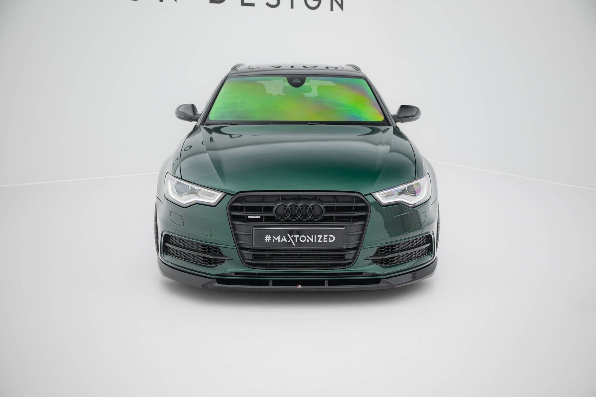 Audi A6 C7 S-Line Frontspoiler - Frontlippe Maxton Design 