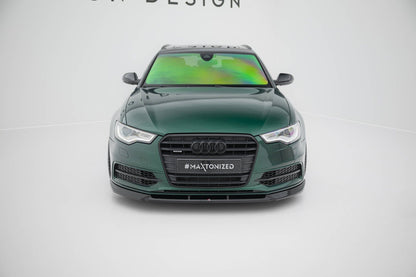 Audi A6 C7 S-Line Frontspoiler - Frontlippe Maxton Design 