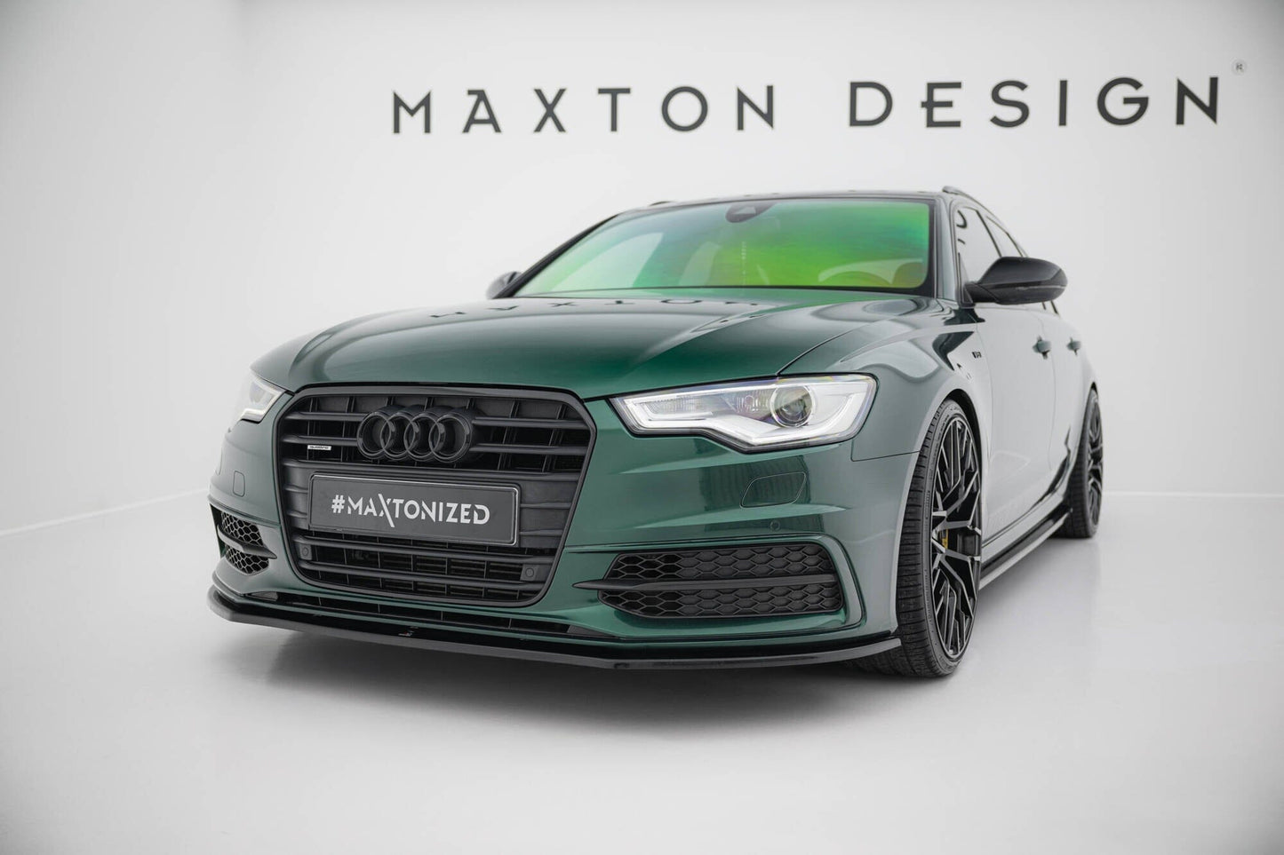 Audi A6 C7 S-Line Frontspoiler - Frontlippe V.1 (DTC) Maxton Design 