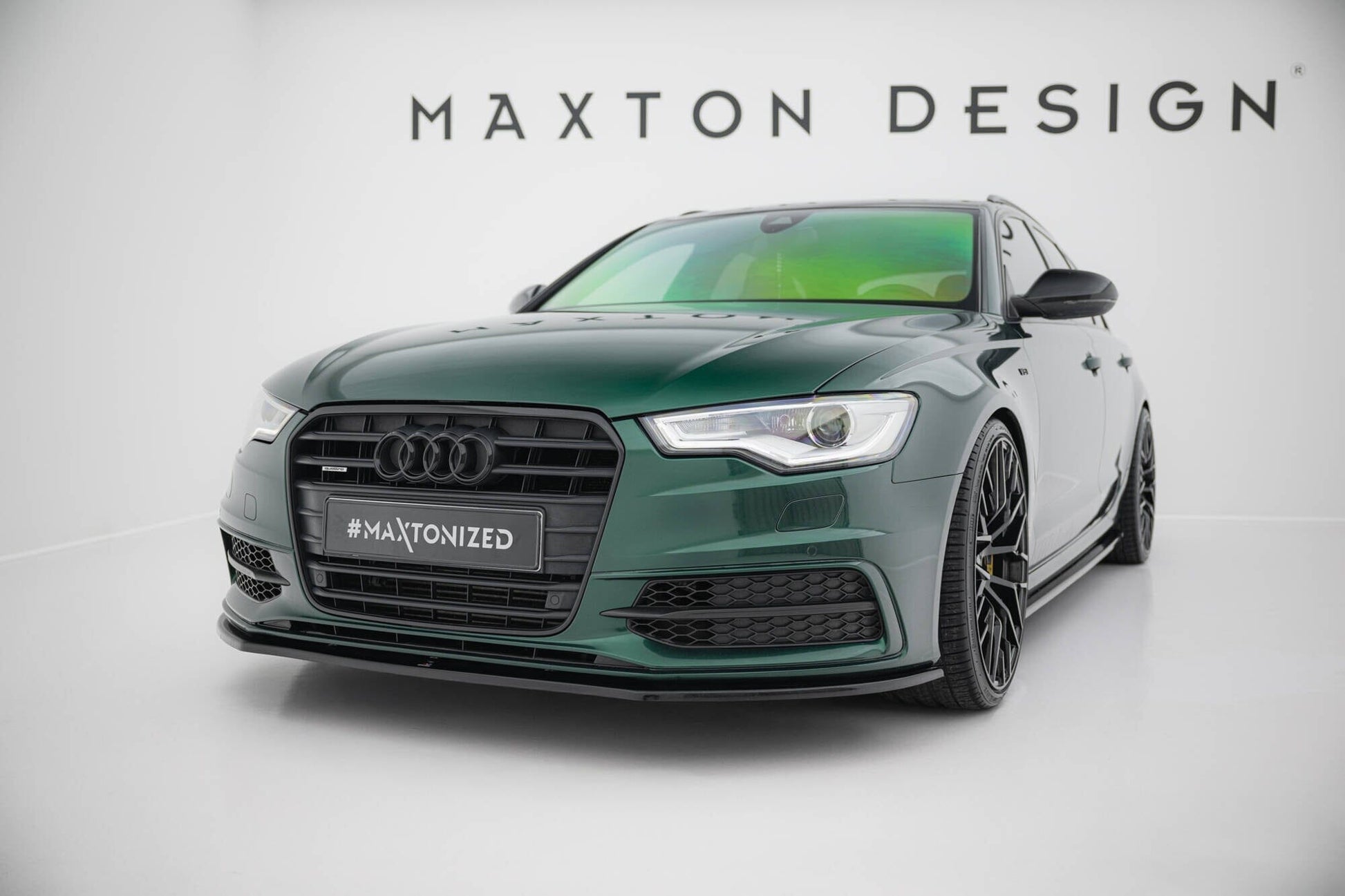 Audi A6 C7 S-Line Frontspoiler - Frontlippe V.1 (DTC) Maxton Design 