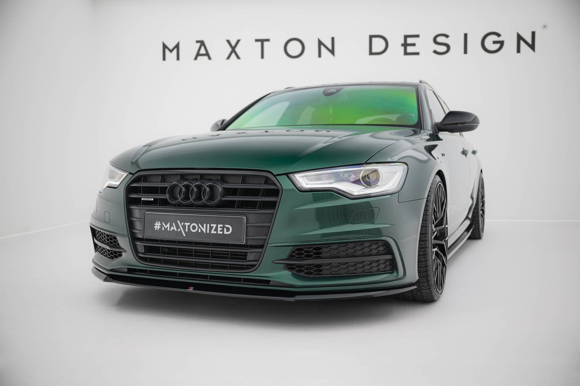 Audi A6 C7 S-Line Frontspoiler - Frontlippe V.2 (DTC) Maxton Design 