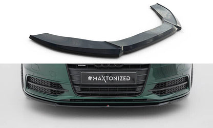 Audi A6 C7 S-Line Frontspoiler - Frontlippe V.2 (DTC) Maxton Design 