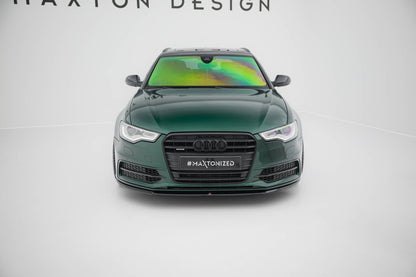 Audi A6 C7 S-Line Frontspoiler - Frontlippe V.2 (DTC) Maxton Design 