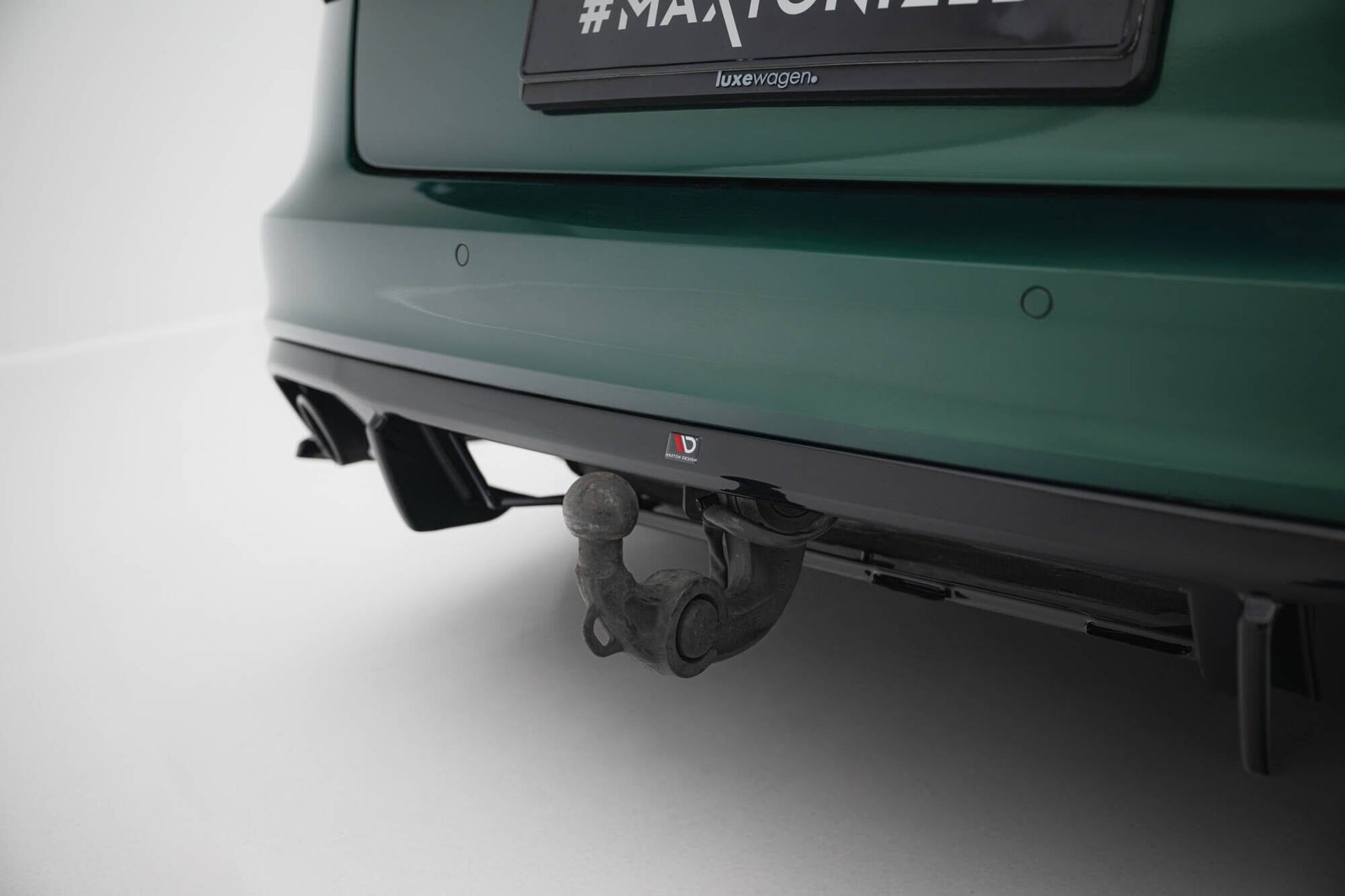 Audi A6 C7 S-Line Heck Diffusor O-O Maxton Design 