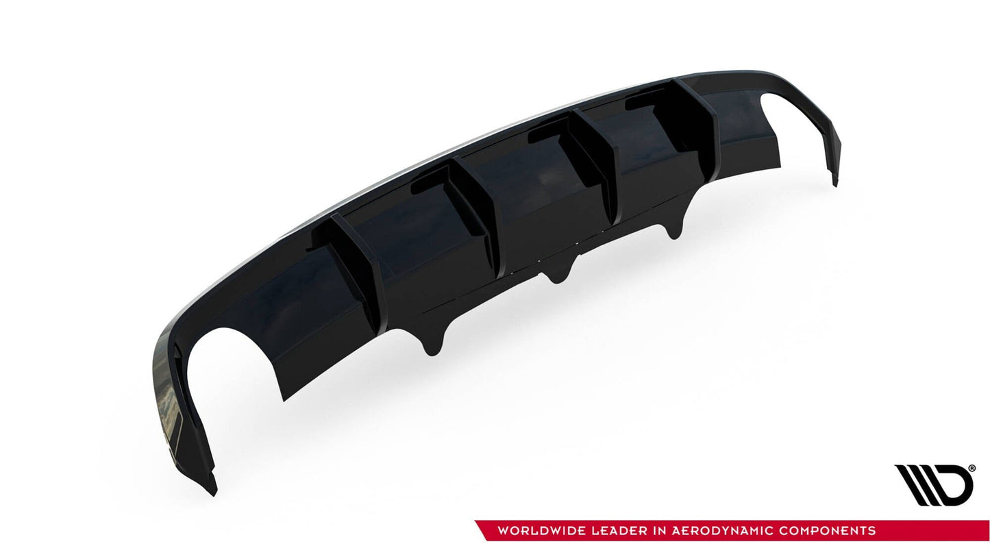 Audi A6 C7 S-Line Heck Diffusor O-O Maxton Design 