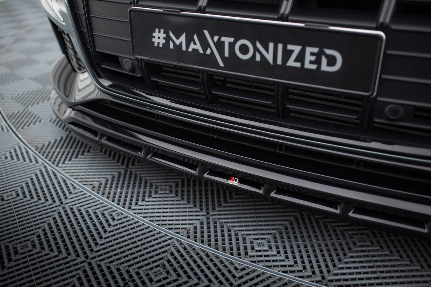 Audi A6 C8 Allroad Frontspoiler - Frontlippe Maxton Design 