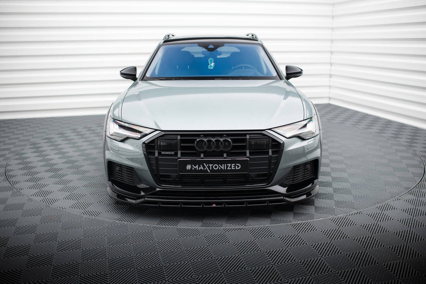 Audi A6 C8 Allroad Frontspoiler - Frontlippe Maxton Design 