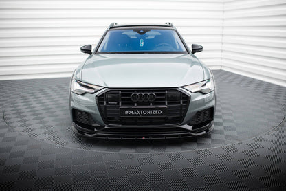 Audi A6 C8 Allroad Frontspoiler - Frontlippe Maxton Design 
