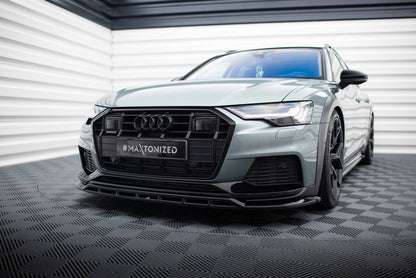 Audi A6 C8 Allroad Frontspoiler - Frontlippe Maxton Design 
