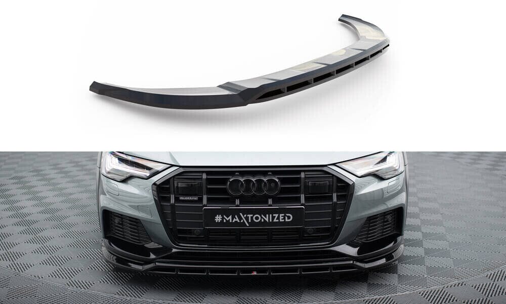 Audi A6 C8 Allroad Frontspoiler - Frontlippe Maxton Design 