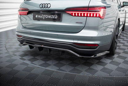 Audi A6 C8 Allroad Heck Splitter Maxton Design 