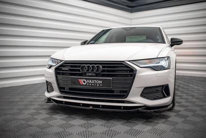 Audi A6 C8 Frontspoiler - Frontlippe V.1 Maxton Design 