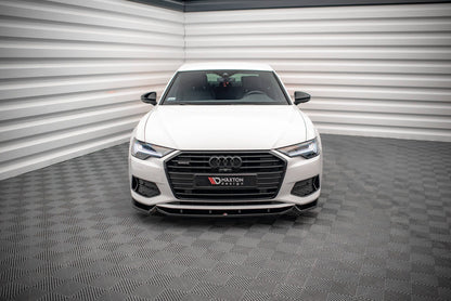 Audi A6 C8 Frontspoiler - Frontlippe V.2 Maxton Design 
