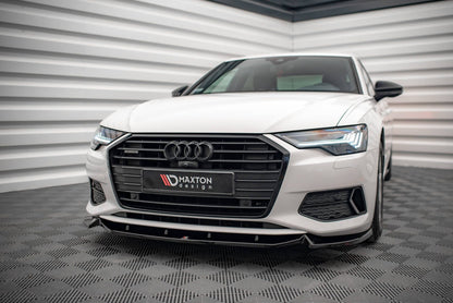Audi A6 C8 Frontspoiler - Frontlippe V.2 Maxton Design 