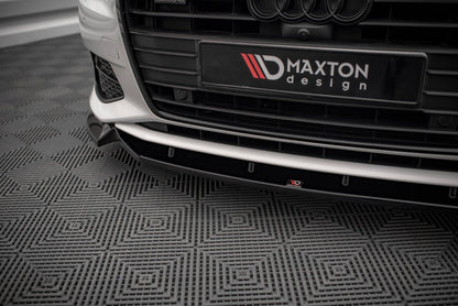 Audi A6 C8 Frontspoiler - Frontlippe V.2 Maxton Design 