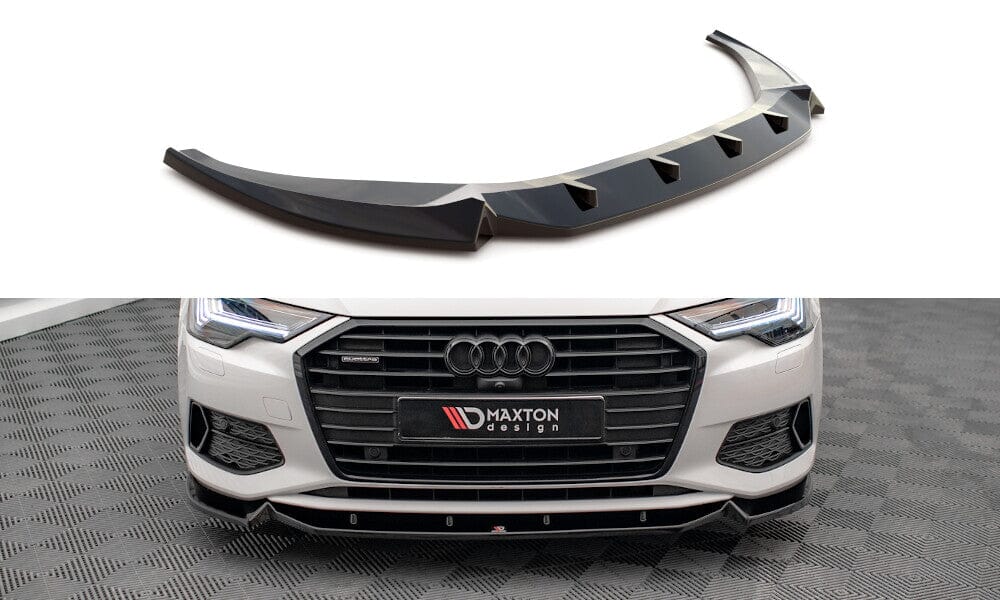 Audi A6 C8 Frontspoiler - Frontlippe V.2 Maxton Design 
