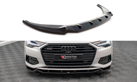 Audi A6 C8 Frontspoiler - Frontlippe V.2 Maxton Design 
