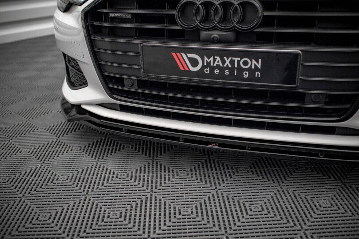 Audi A6 C8 Frontspoiler - Frontlippe V.3 Maxton Design 