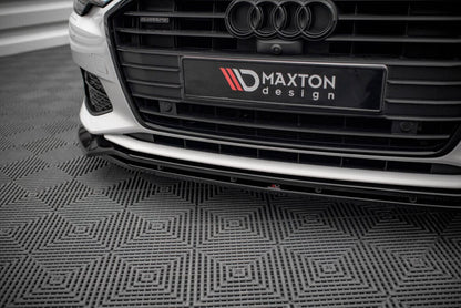 Audi A6 C8 Frontspoiler - Frontlippe V.3 Maxton Design 