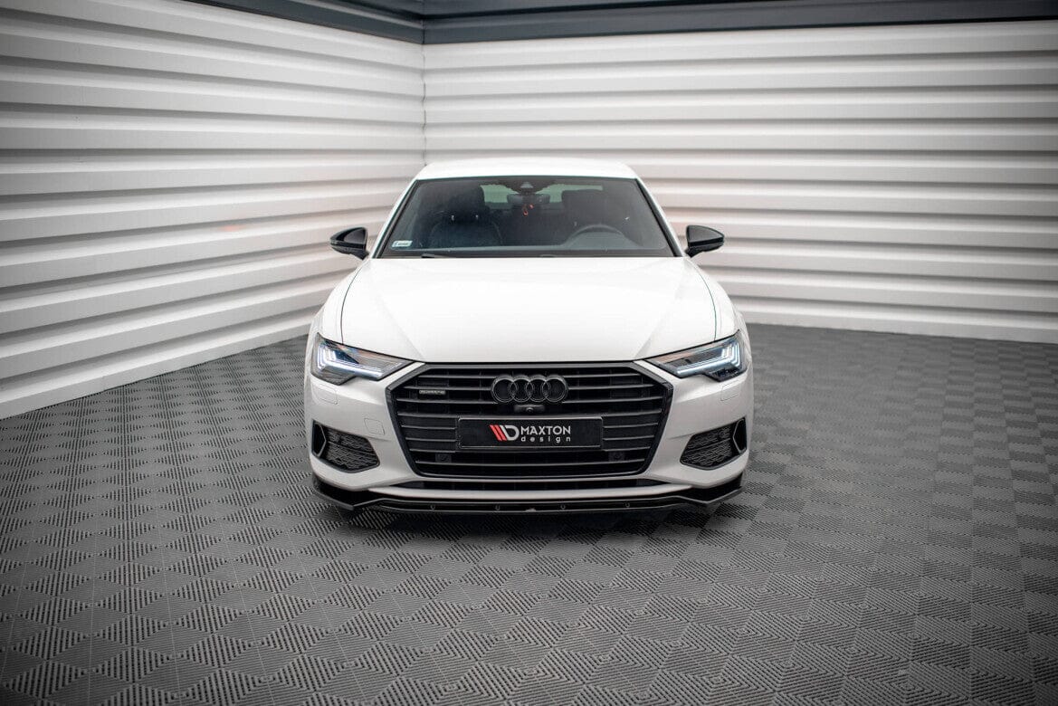 Audi A6 C8 Frontspoiler - Frontlippe V.3 Maxton Design 