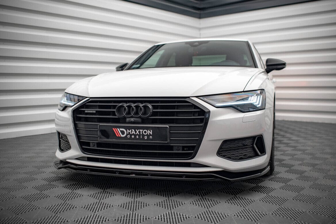 Audi A6 C8 Frontspoiler - Frontlippe V.3 Maxton Design 