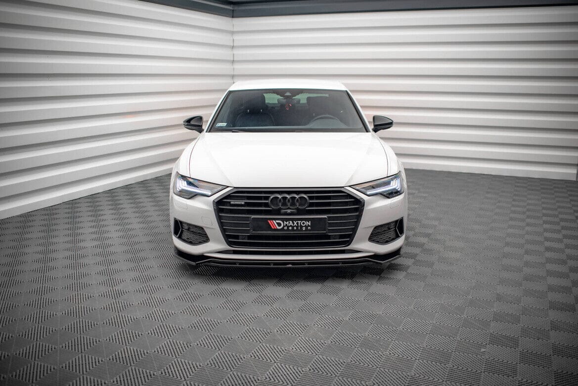 Audi A6 C8 Frontspoiler - Frontlippe V.3 Maxton Design 