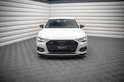 Audi A6 C8 Frontspoiler - Frontlippe V.3 Maxton Design 