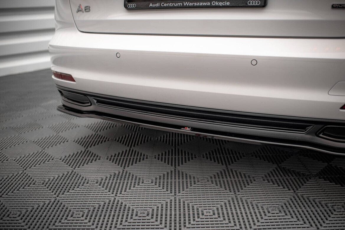 Audi A6 C8 Heck Splitter Maxton Design 