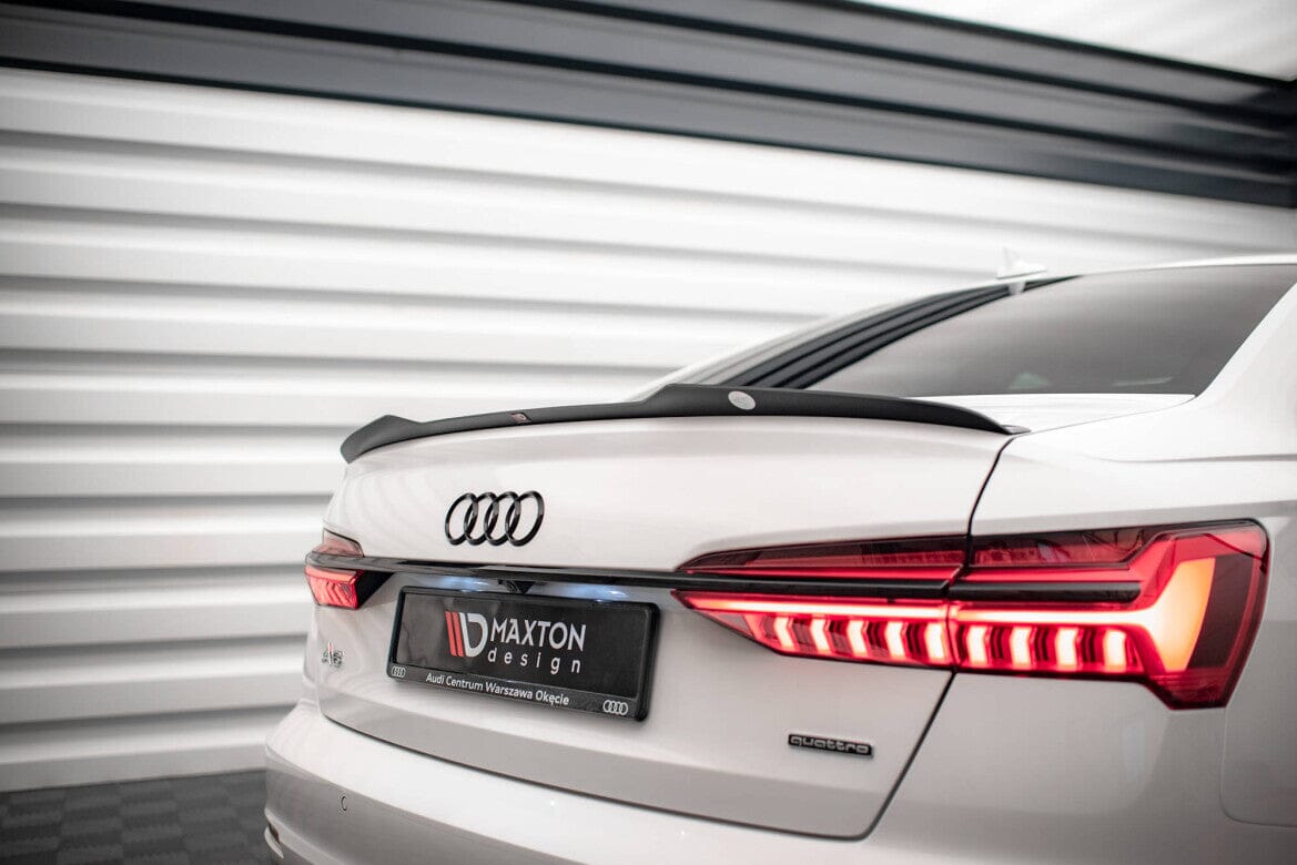 Audi A6 C8 Limousine Heck Spoiler Maxton Design 