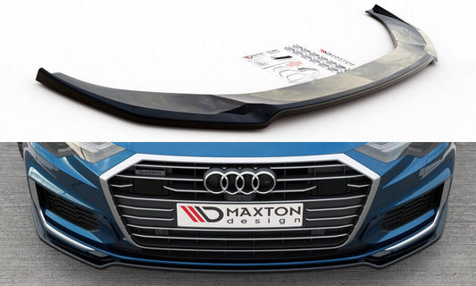 Audi A6 C8 S-Line Frontspoiler - Frontlippe V.1 Maxton Design 