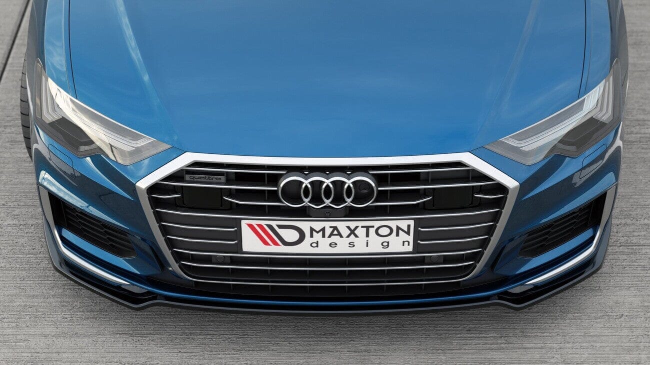 Audi A6 C8 S-Line Frontspoiler - Frontlippe V.1 Maxton Design 