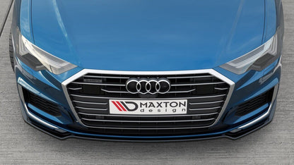 Audi A6 C8 S-Line Frontspoiler - Frontlippe V.1 Maxton Design 