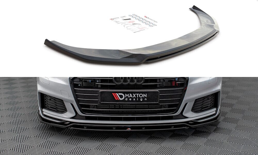 Audi A6 C8 S-Line Frontspoiler - Frontlippe V.2 Maxton Design 