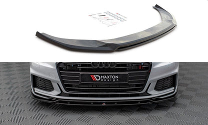 Audi A6 C8 S-Line Frontspoiler - Frontlippe V.2 Maxton Design 