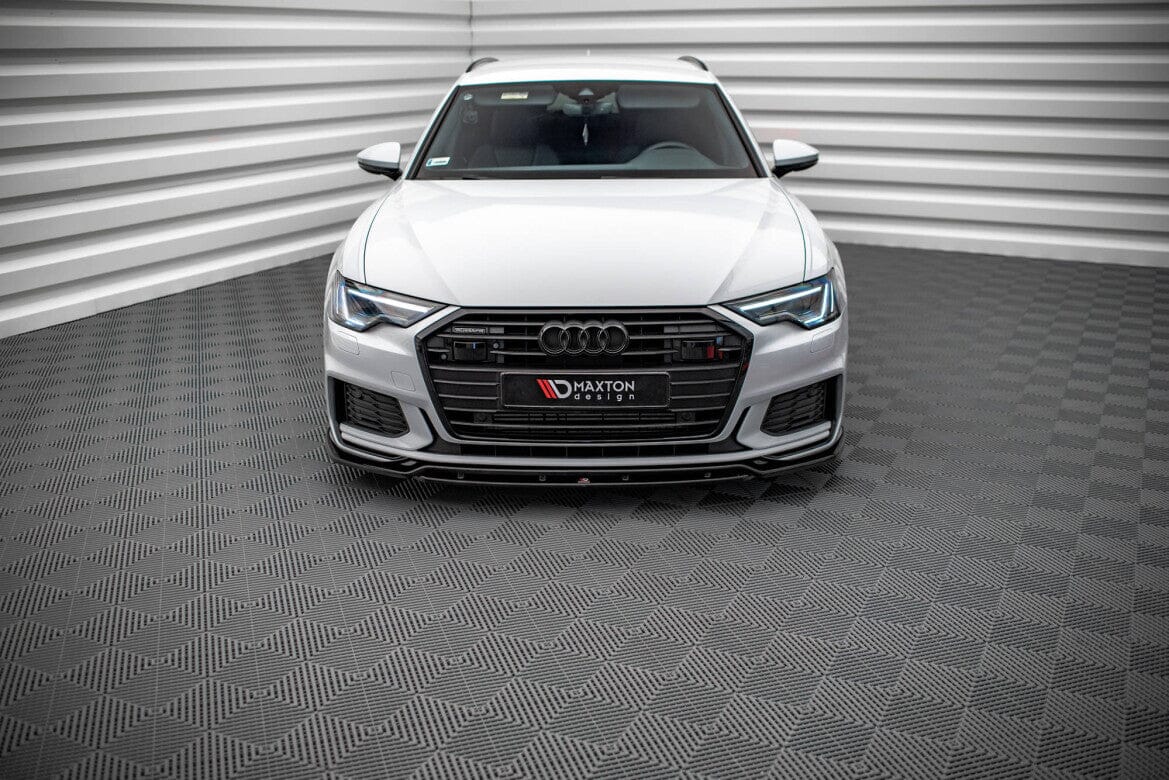 Audi A6 C8 S-Line Frontspoiler - Frontlippe V.2 Maxton Design 
