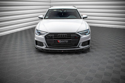 Audi A6 C8 S-Line Frontspoiler - Frontlippe V.2 Maxton Design 