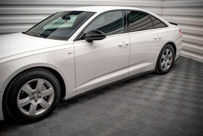 Audi A6 C8 Seitenschweller Maxton Design 